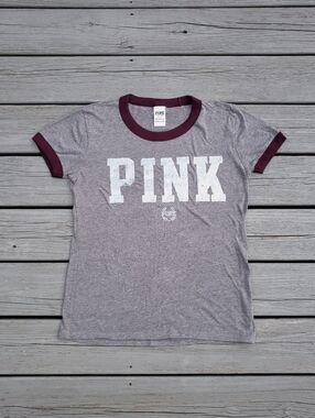 PINK Victoria's Secret Sequins T-shirt Size Medium